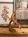 Mid Century Modern Wooden Bird in Flight Sculpture. (Online Purchase Only)