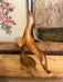 Mid Century Modern Wooden Bird in Flight Sculpture. (Online Purchase Only)