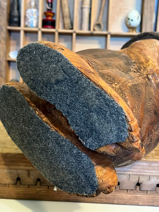 Norwegian Style Man and Woman Handcarved Figures