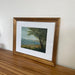 Pair of Framed Giclee Landscape Fine Art Print by Helen Drummond.