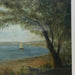 Pair of Framed Giclee Landscape Fine Art Print by Helen Drummond.