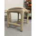 Pair of Postmodern Pencil Reed Low Stools by American Drew