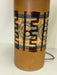 Pair of Vintage Ceramic Lamps by Elspeth Cohen for Lapid Pottery Mid Century Modern Studio Pottery Style - Hand Painted
