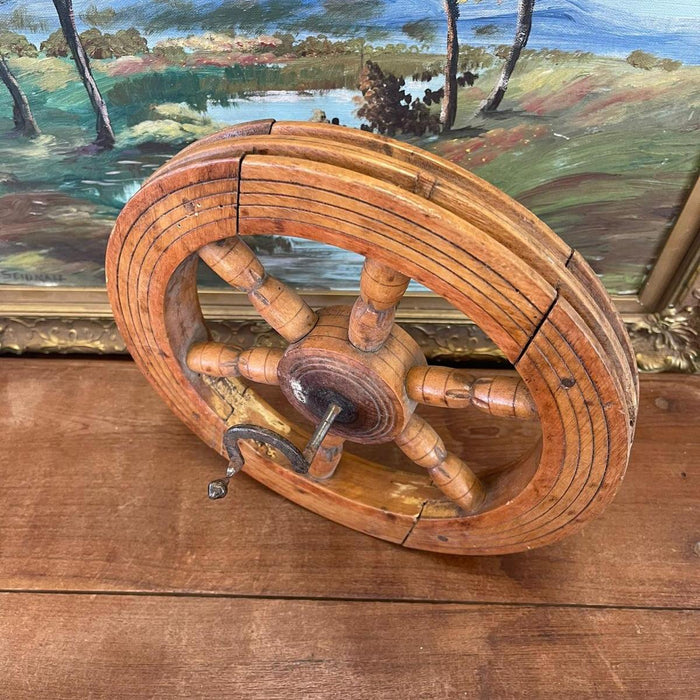 Possibly Antique Wooden Spinning Wheel. ( online purchase only )