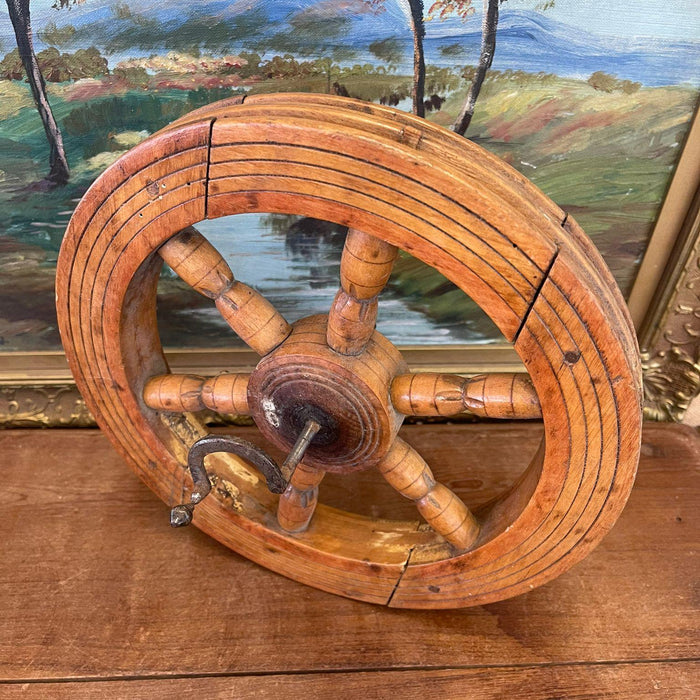 Possibly Antique Wooden Spinning Wheel. ( online purchase only )