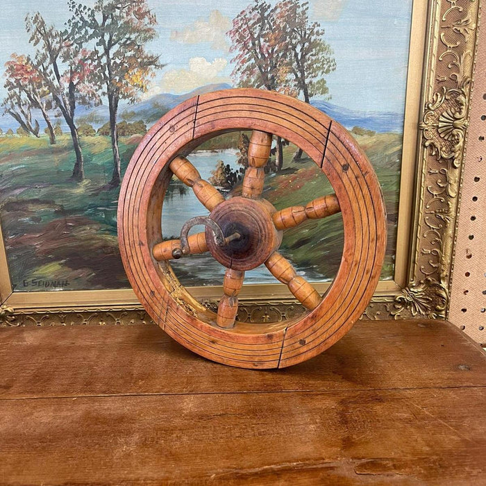 Possibly Antique Wooden Spinning Wheel. ( online purchase only )