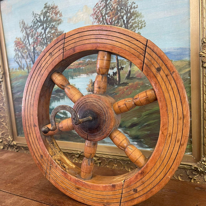 Possibly Antique Wooden Spinning Wheel. ( online purchase only )
