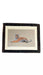 Possibly Mixed media original Tiger Art Piece. Matted and framed in Antique frame.