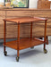Poul Hundevad 1960s Mid-Century Modern Teak Bar serving cart