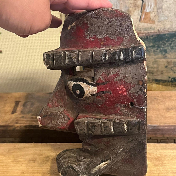 Primitive hand carved and handmade Mask (Online purchase only)