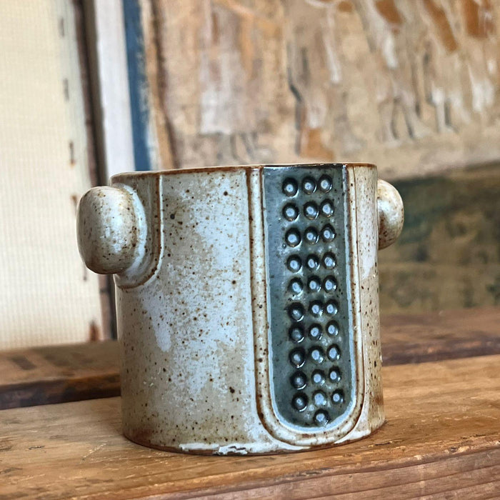 Retro pottery small unique Planter. (Available by Online Purchase Only)