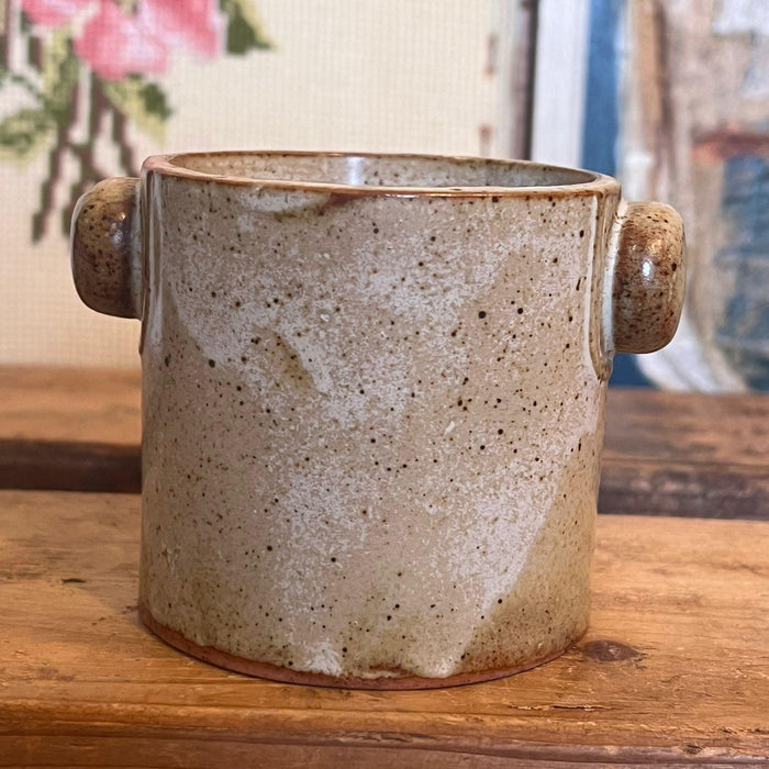 Retro pottery small unique Planter. (Available by Online Purchase Only)