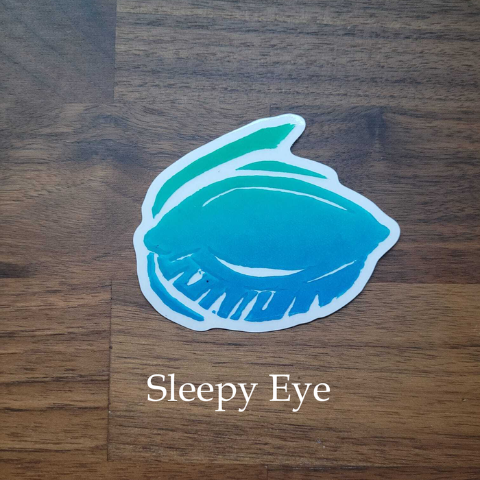 Evil Eye Stickers (Transparent)