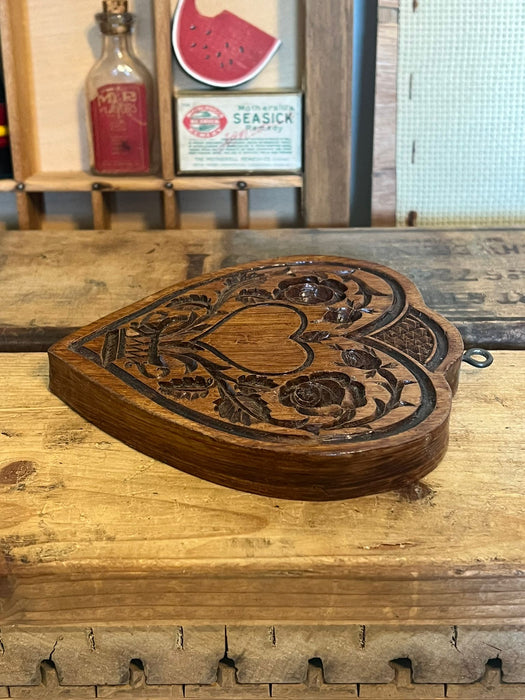Springerle Butter Cookie Heart Stamp Press Mold