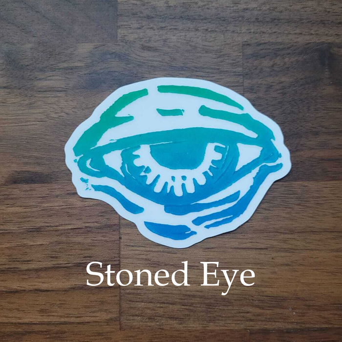 Evil Eye Stickers (Transparent)