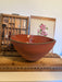 Terracotta Large Pulled-Rim Bowl.