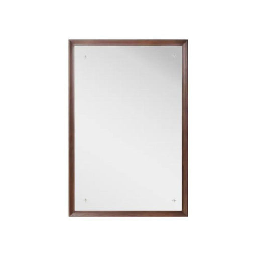 Vintage 1960s Broyhill Saga Mid Century Modern Mirror Etched Starburst Design Solid Walnut Frame