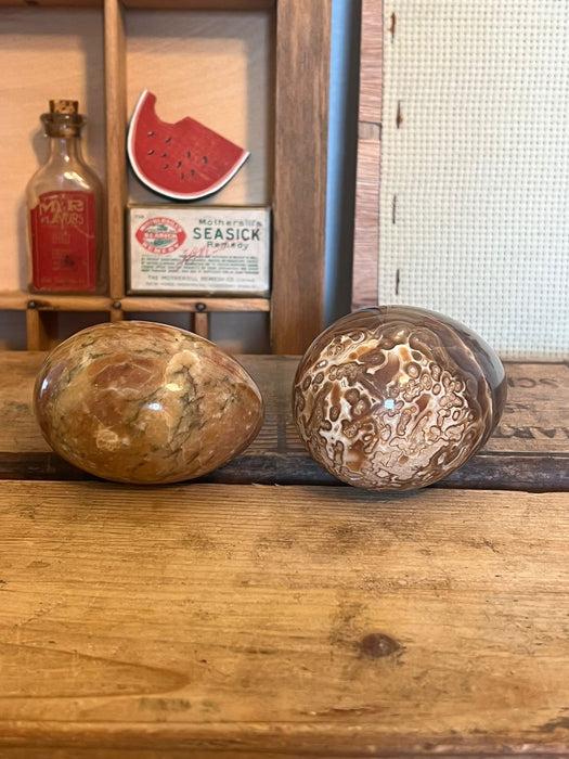 Vintage 2 Marble Eggs