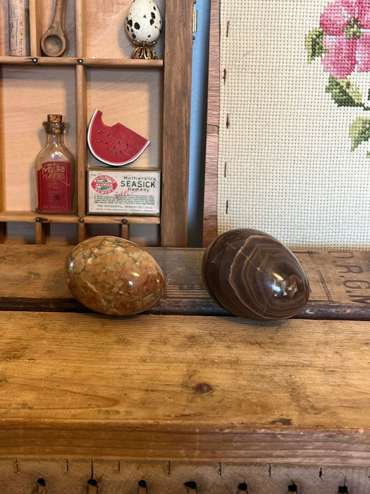 Vintage 2 Marble Eggs