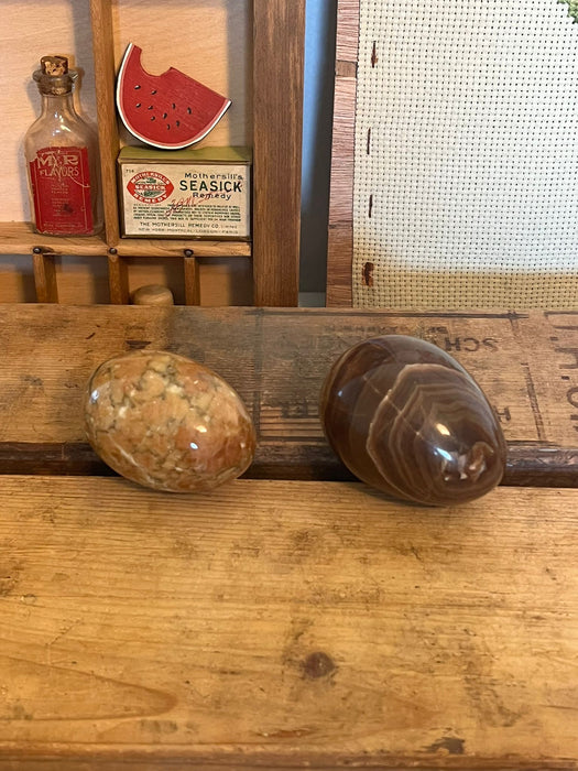 Vintage 2 Marble Eggs