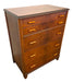 Vintage Art Deco Chest of Drawers with Bakelite Pulls by Crescent Furniture Co.
