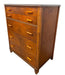 Vintage Art Deco Chest of Drawers with Bakelite Pulls by Crescent Furniture Co.