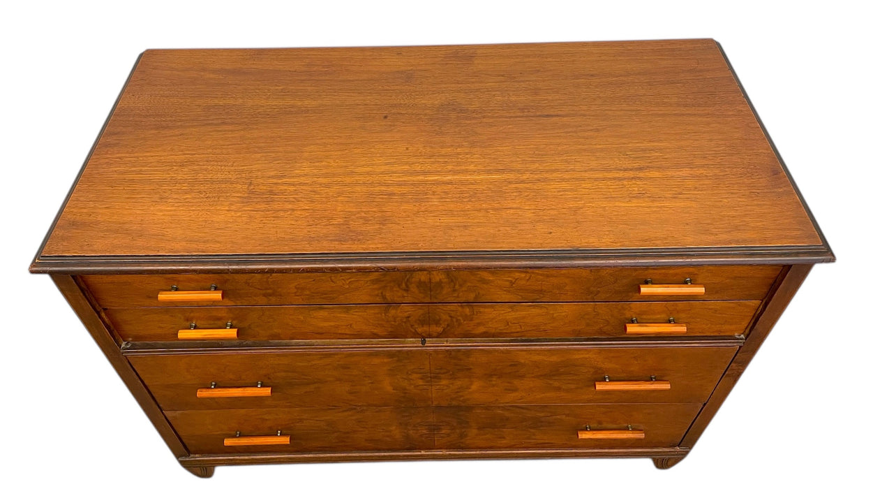 Vintage Art Deco Dresser with Four Drawers