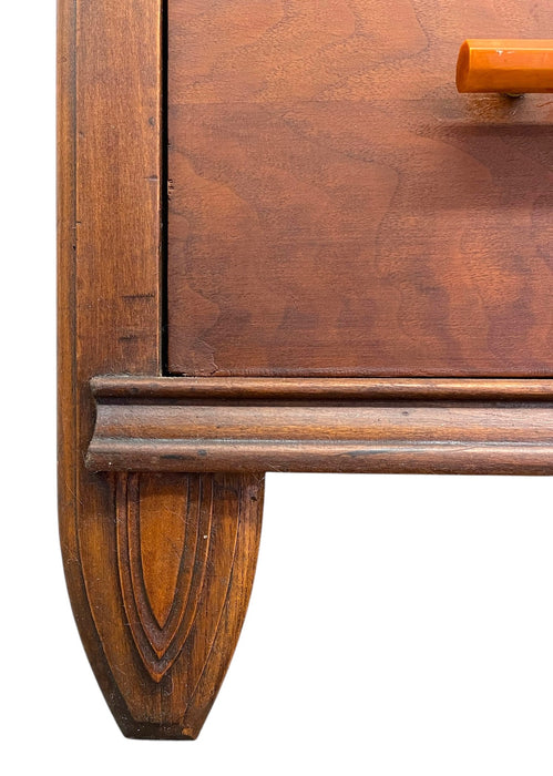 Vintage Art Deco Dresser with Four Drawers