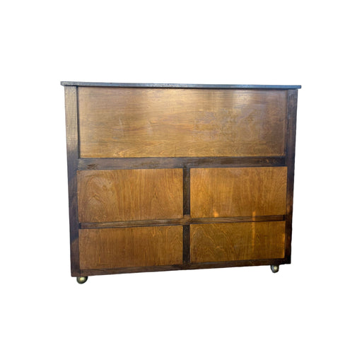 Vintage Blanket Storage Chest With 4 Drawers.