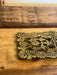Vintage Brass Trivet long form handle