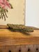 Vintage Brass Trivet long form handle