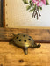 Vintage Brass Turtle with holes Figurine