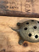 Vintage Brass Turtle with holes Figurine