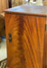 Vintage Cabinet Table with Burl Front