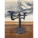 Vintage Candelabra With Ornate Detailing and Floral Design
