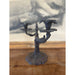 Vintage Candelabra With Ornate Detailing and Floral Design