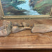 Vintage Carved Wood Mushroom Wall Hanging Decor.