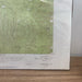 Vintage Central Oregon Geological Topographical State Map.Circa 1955.