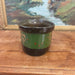 Vintage Ceramic Oval Pot Hand Painted . Import From Holland.