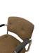 Vintage Chrome Toned Cantilever Armchair - Mid-Century Modern Office or Accent Chair