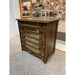 Vintage Clark’s 0.n.t Spool Cabinet.