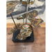 Vintage Curtis Jere Style Brutalist Lily Flower Sculpture