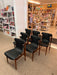 Vintage Danish Mid Century Modern Rosewood Dining Chair Set of 6 By Inger Klingenberg for Fristho Holland