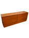 Vintage Danish Mid Century Modern Teak 6 Drawer Dresser by Nils Jonsson for Torring Mobelfabrik