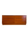 Vintage Danish Mid Century Modern Teak Dresser and Tallboy Set by Nils Jonsson for Torring Mobelfabrik