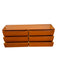 Vintage Danish Mid Century Modern Teak Dresser and Tallboy Set by Nils Jonsson for Torring Mobelfabrik