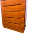 Vintage Danish Mid Century Modern Teak Dresser and Tallboy Set by Nils Jonsson for Torring Mobelfabrik
