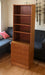 Vintage Danish Mid Century Modern Teak Free Standing Book Shelf With 4 Drawers Storage (Available online purchase only)