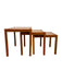 Vintage Danish Mid Century Modern Teak Nesting Tables