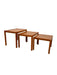 Vintage Danish Mid Century Modern Teak Nesting Tables
